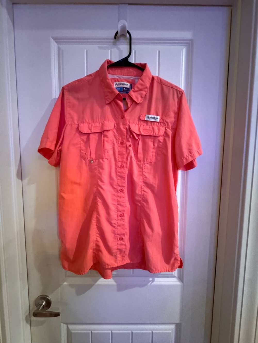 Magellan Outdoors Fish Gear Relaxed Fit - Coral Pink Women’s M Fishing